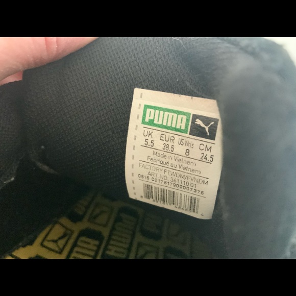 Black Puma sneakers - Picture 4 of 4